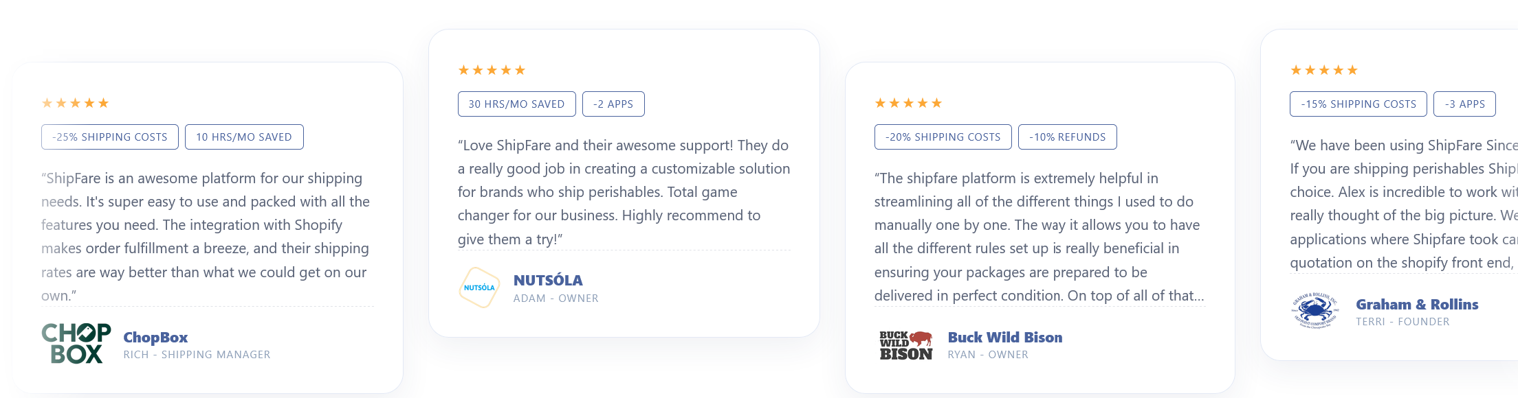 Bellmont customer testimonials